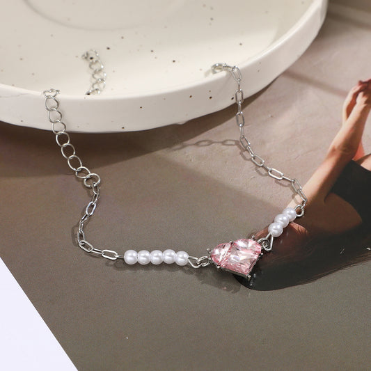 Bracelet rétro Love Pearl pour femme