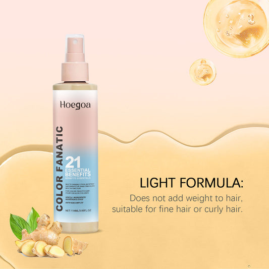 Hot Dyeing Hair Care Spray Smooth Hair Care Improvement