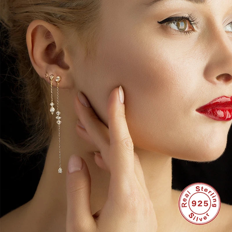 Boucles d'oreilles en argent