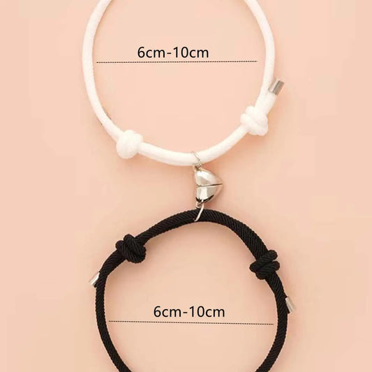 Bracelet magnétique pour couple