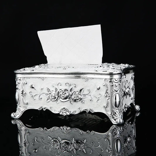 Boîte à Mouchoirs Rétro Luxe Élégant pour Maison - BMYANY
