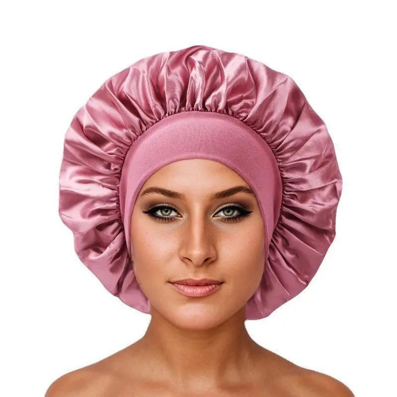 Bonnet de Soin Élastique à Large Bord pour Femmes - BMYANY