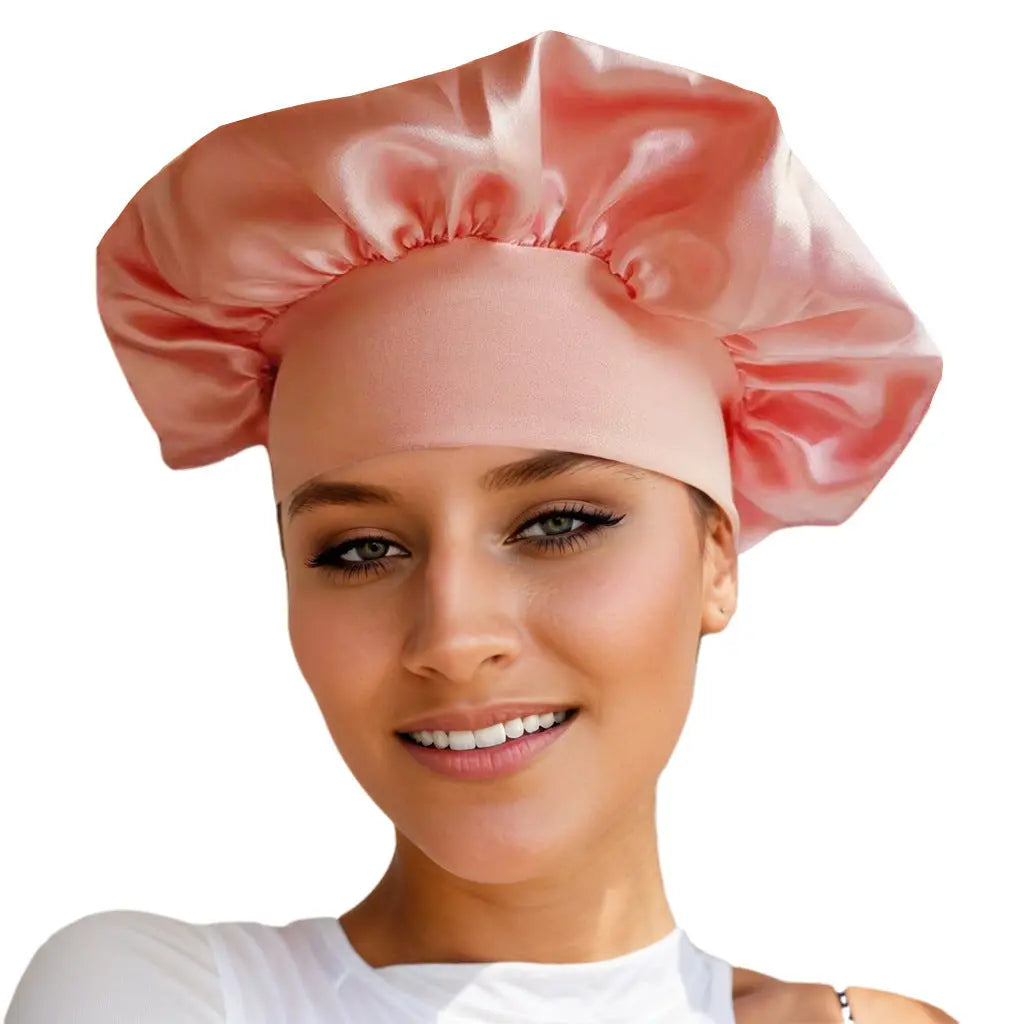 Bonnet de Soin Élastique à Large Bord pour Femmes - BMYANY