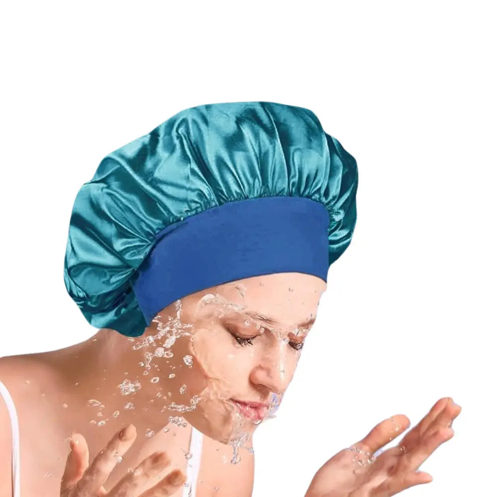 Bonnet de Soin Élastique à Large Bord pour Femmes - BMYANY