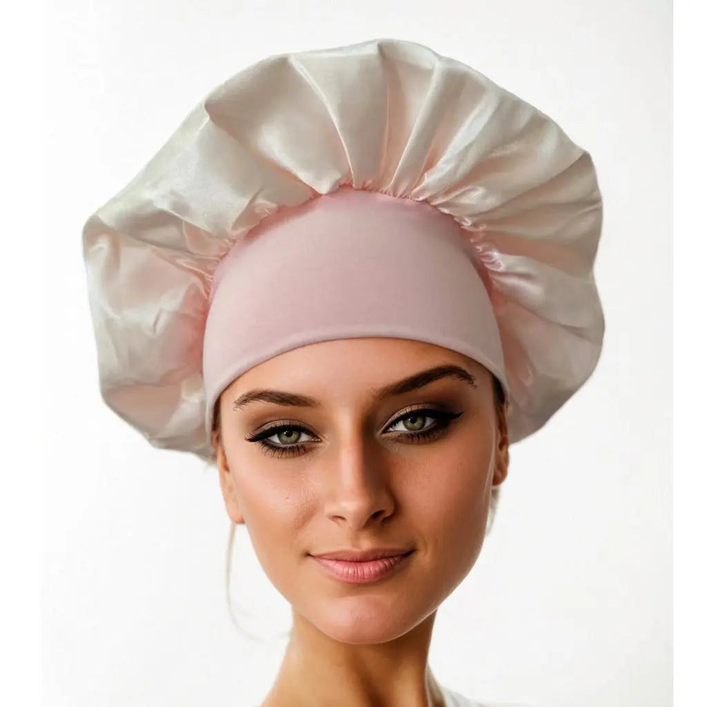 Bonnet de Soin Élastique à Large Bord pour Femmes - BMYANY
