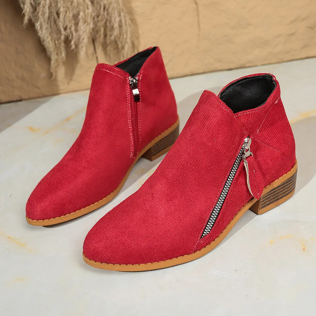 Bottines Femme Daim Style Européen - BMYANY