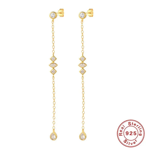 Boucles d'oreilles en argent 925 pour femmes - BMYANY