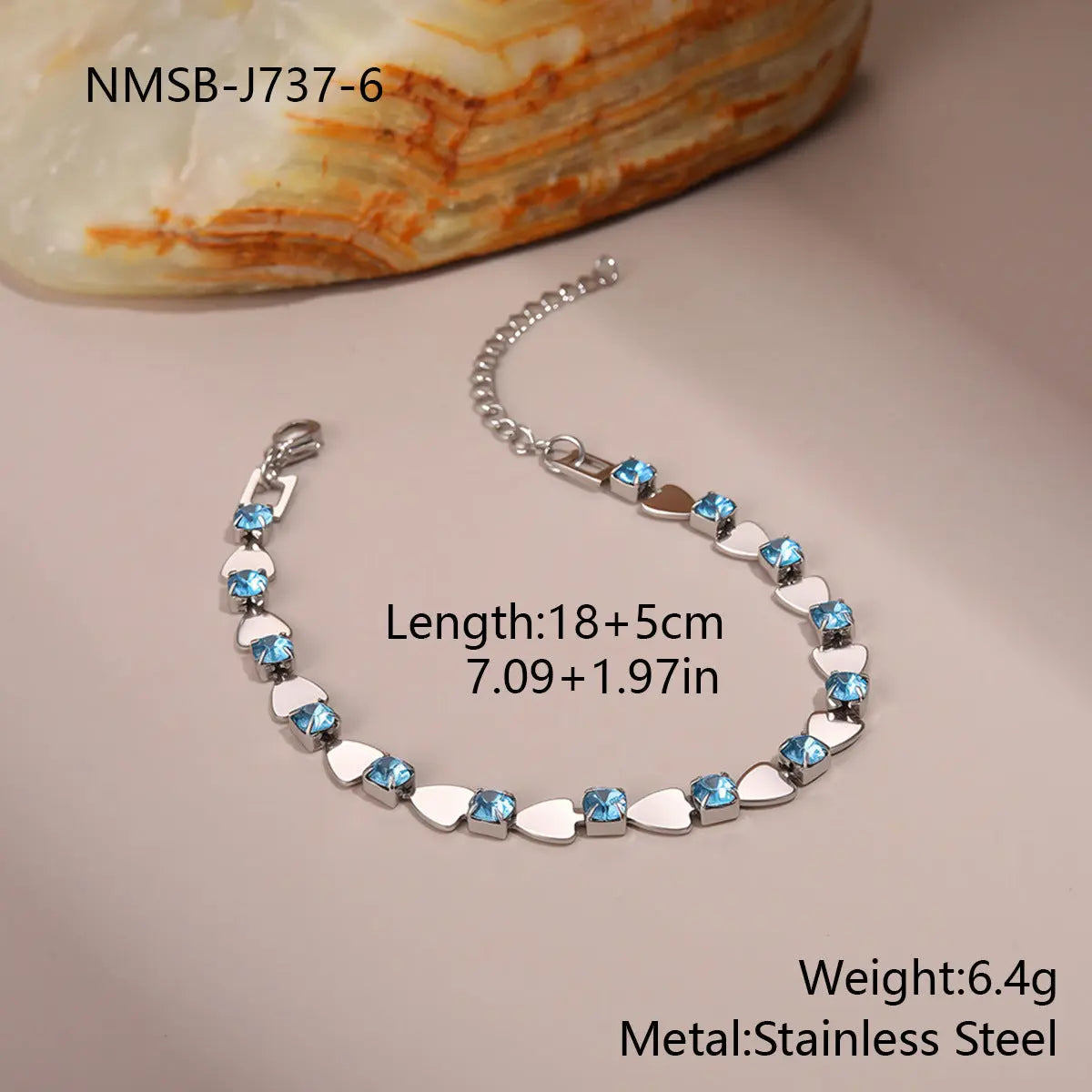 Bracelet Femmes Zircon Coloré - Bijou Élégant Haute Qualité Anti Décoloration - BMYANY