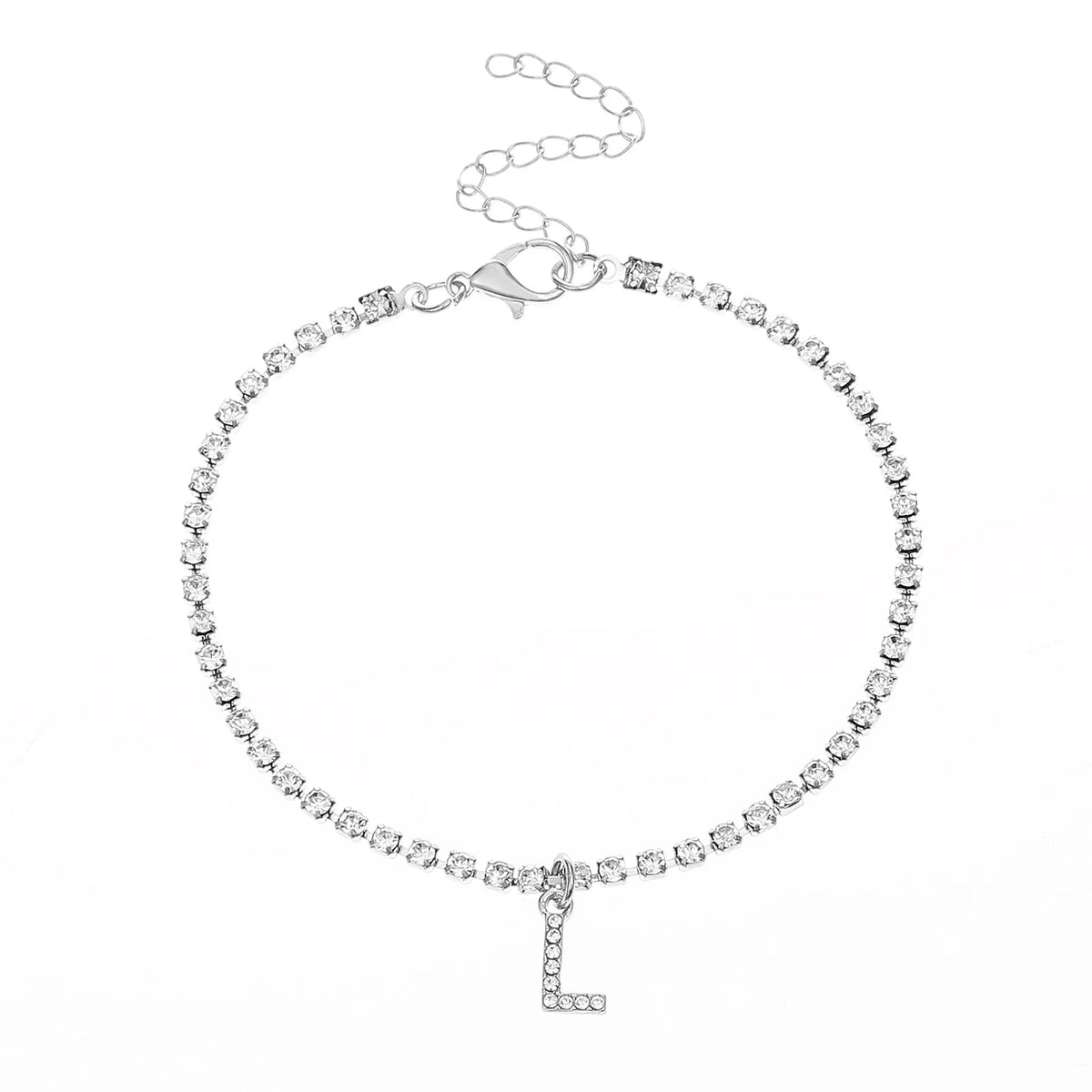 Bracelet de Cheville Hip Hop 26 Lettres Anglaises Créative Plage - BMYANY
