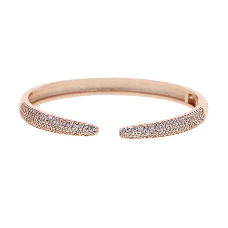 Bracelet de style hip-hop européen et américain en zircon incrusté - BMYANY