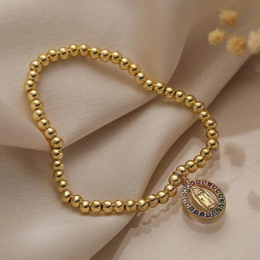 Bracelet pendentif croix Maria - BMYANY