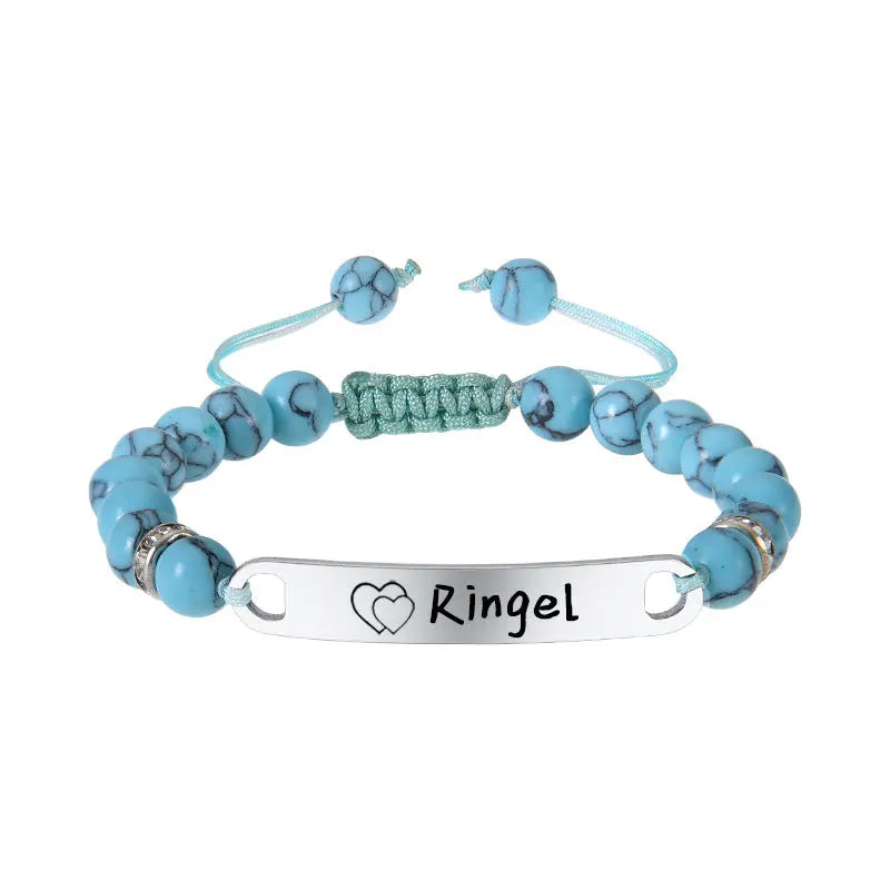 Bracelet tissé en perles de cristal créatives - BMYANY