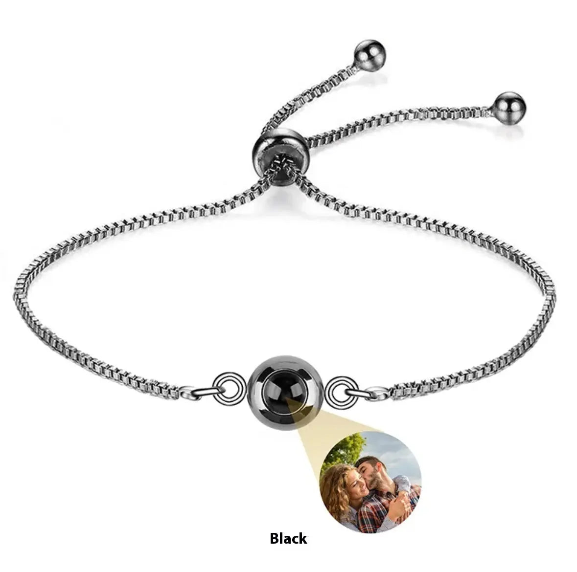 Bracelets Argent S925 Projection Nano Je t’aime 100 Langues - Bijou Magique - BMYANY