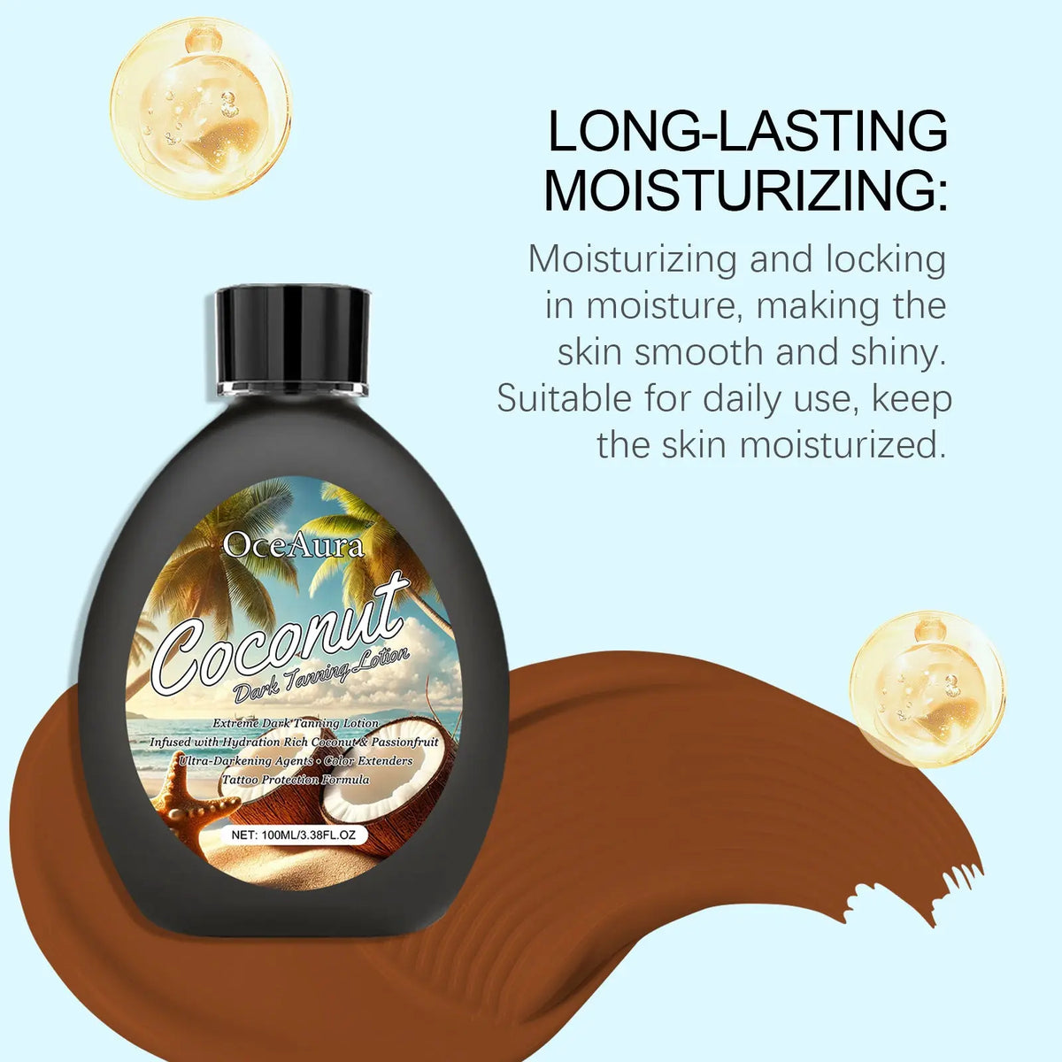 Bronze Skin Black Lotionu Beach - BMYANY