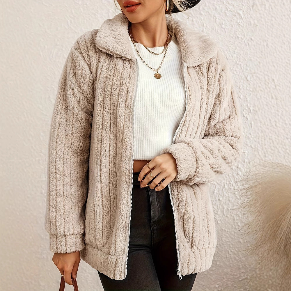 Cardigan Femme Court à Col Revers Élégant - BMYANY