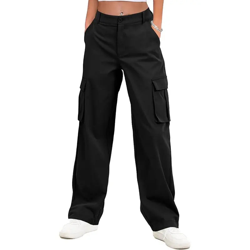 Cargo Femme Taille Haute Style Street - BMYANY