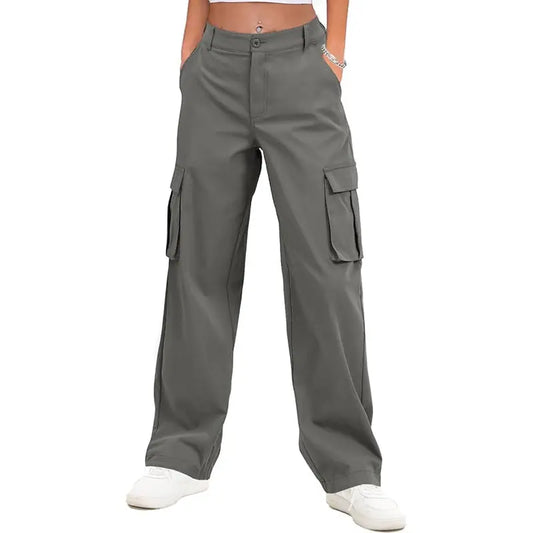 Cargo Femme Taille Haute Style Street - BMYANY