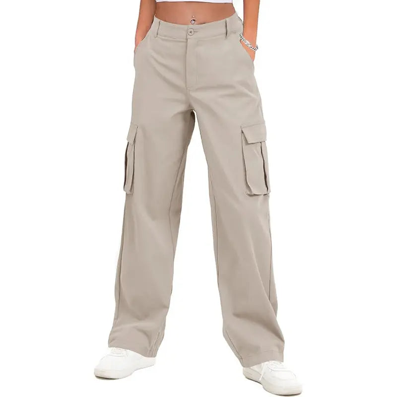 Cargo Femme Taille Haute Style Street - BMYANY
