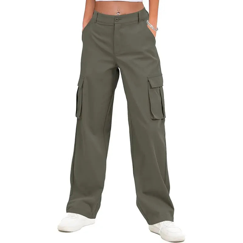 Cargo Femme Taille Haute Style Street - BMYANY