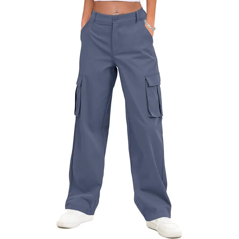 Cargo Femme Taille Haute Style Street - BMYANY