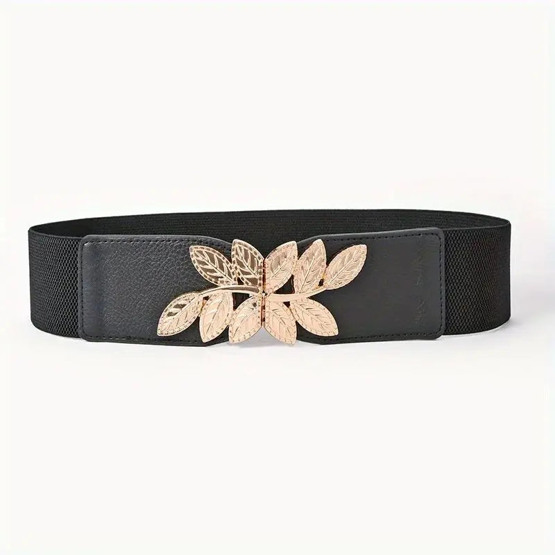 Ceinture élégante rétro à boucle métallique pour femmes - BMYANY