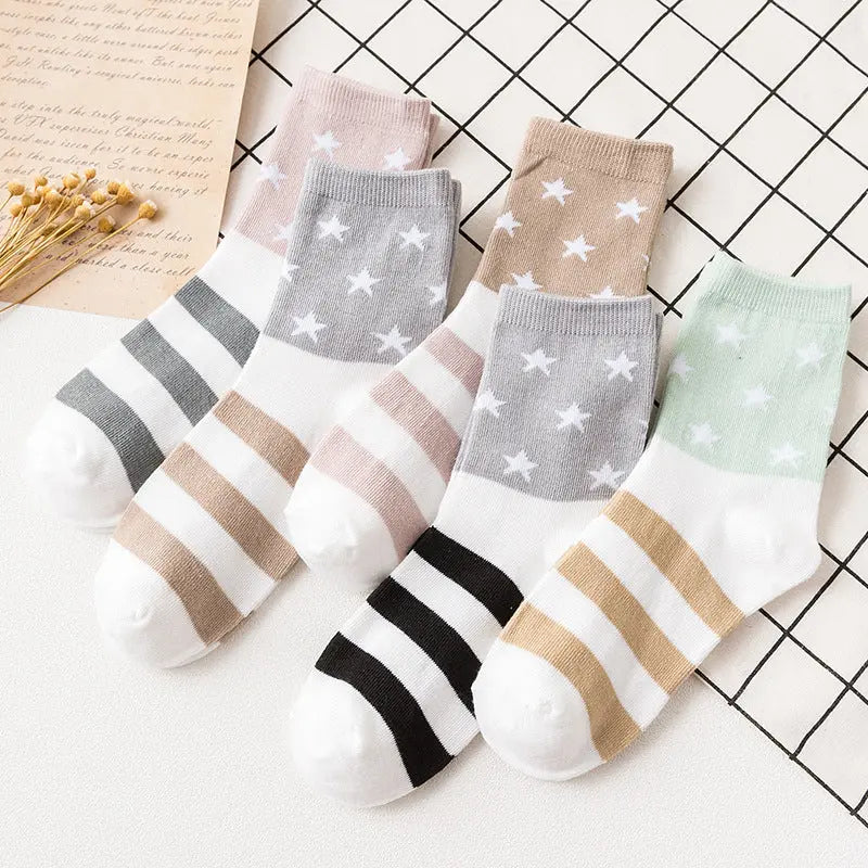 Chaussettes Hautes Cuisse Femme Motif Fruits Cartoon - BMYANY