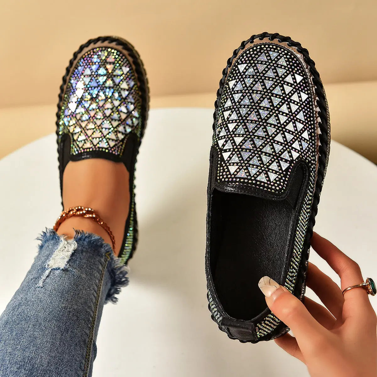 Chaussures Plates Semelle Épaisse - BMYANY