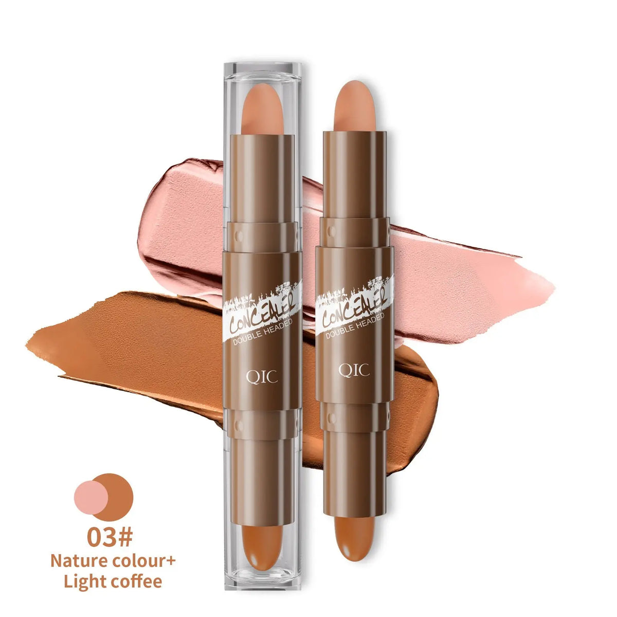Contour Double Embout - Illuminateur Zones Ombre et Lumière Visage - BMYANY