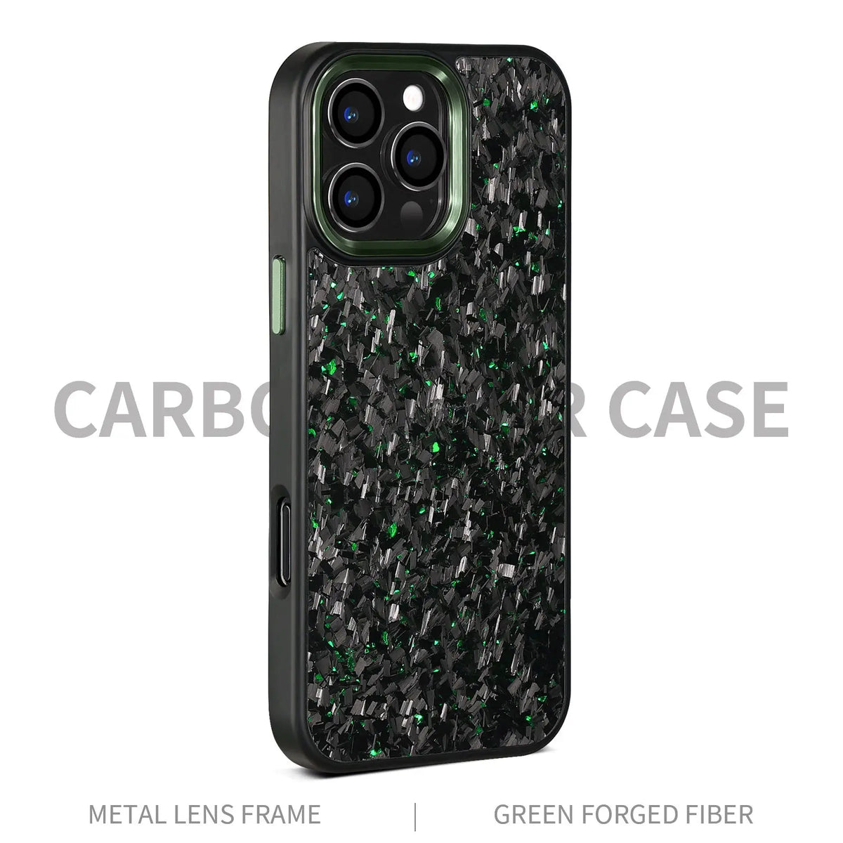 Coque Cadre Métal Fibre de Carbone Magnétique iPhone 14 - BMYANY