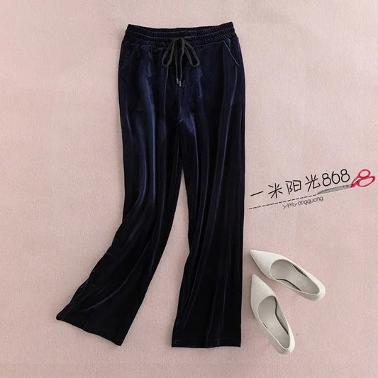 Costume Velours Élégant Femmes - Coupe Slim Chic - BMYANY