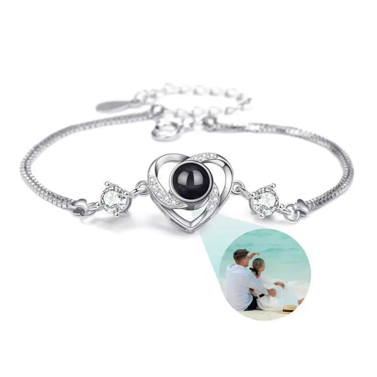 Creative And Simple S925 Silver Projection Bracelet - BMYANY