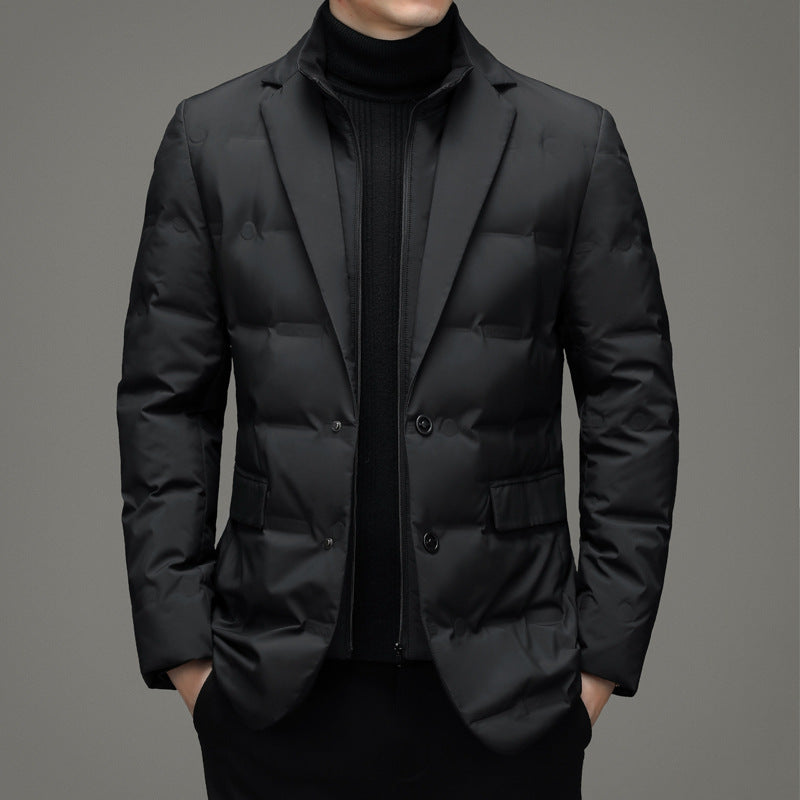 Doudoune Homme Hiver Anti-Froid Col Écharpe - BMYANY