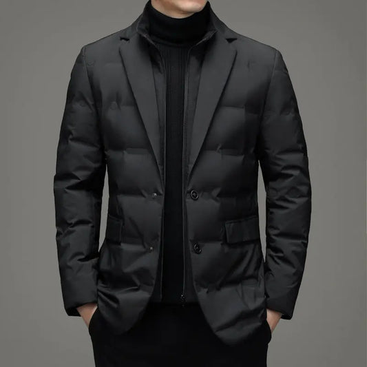 Doudoune Homme Hiver Anti-Froid Col Écharpe - BMYANY