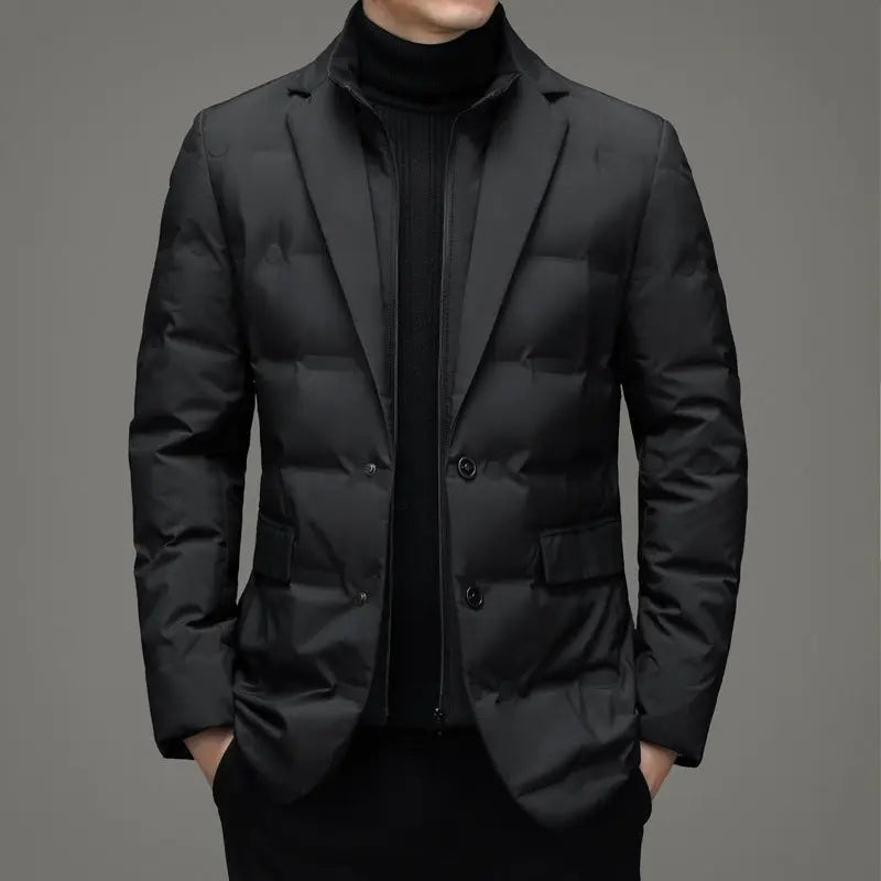 Doudoune Homme Hiver Anti-Froid Col Écharpe - BMYANY