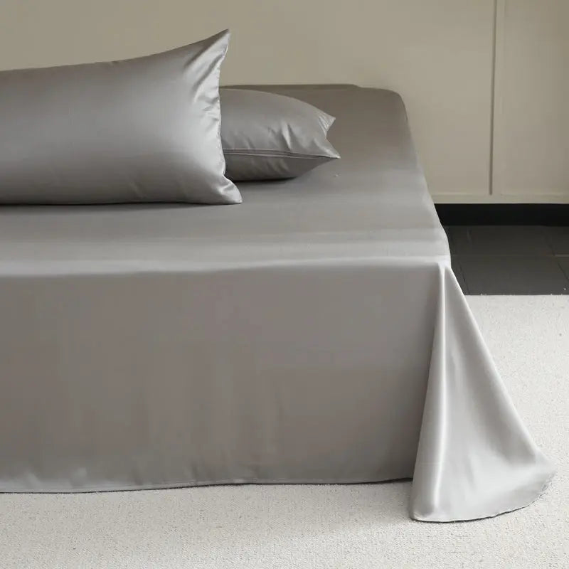 Drap Housse Tencel Monofilament Doux Lit Simple Double Arrondi - BMYANY