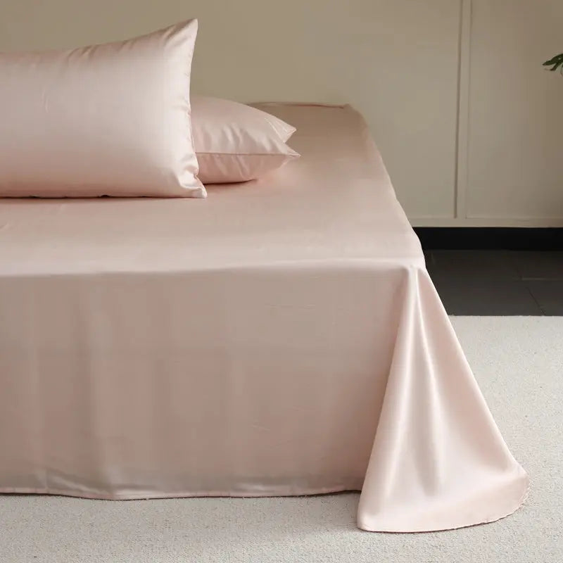 Drap Housse Tencel Monofilament Doux Lit Simple Double Arrondi - BMYANY