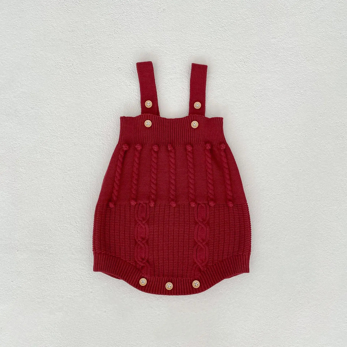Ensemble Bébé Tricoté Main - Barboteuse et Gilet 2 Pièces - BMYANY