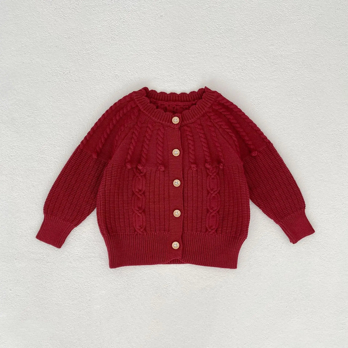 Ensemble Bébé Tricoté Main - Barboteuse et Gilet 2 Pièces - BMYANY
