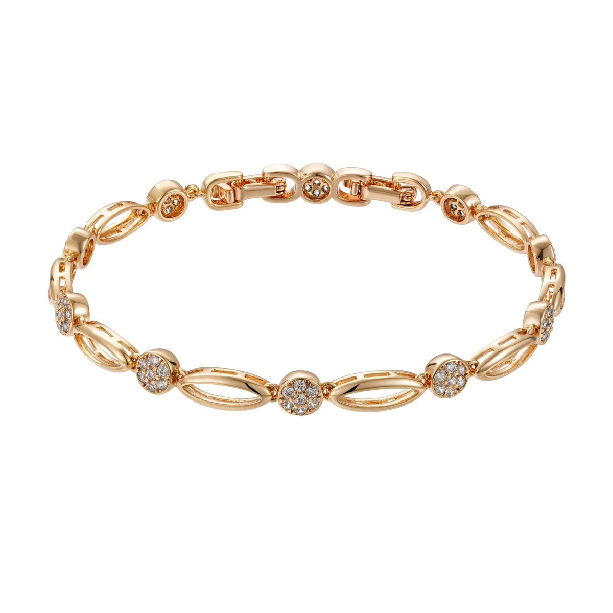 Ensemble Bracelet et Boucles d'Oreilles Sculpté Ajouré Style Ins - BMYANY