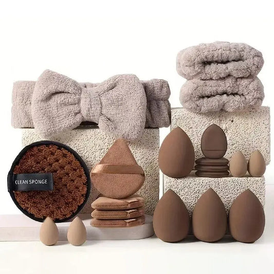 Ensemble Complet 40 Pièces Outils Beauté Maquillage Nettoyage Visage - BMYANY