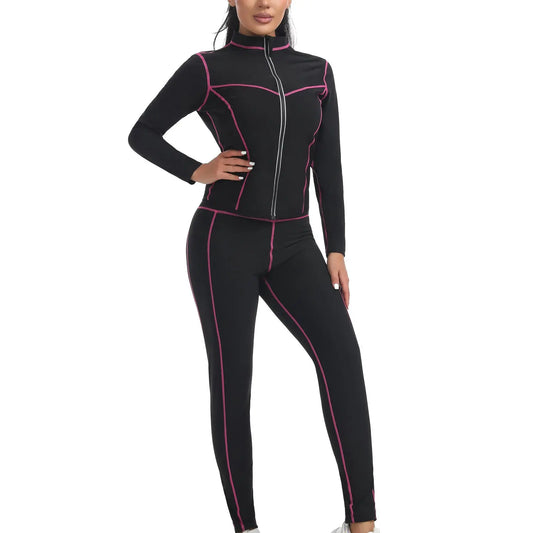 Ensemble Femme Fitness Minceur Effet Sauna Sculptant - BMYANY