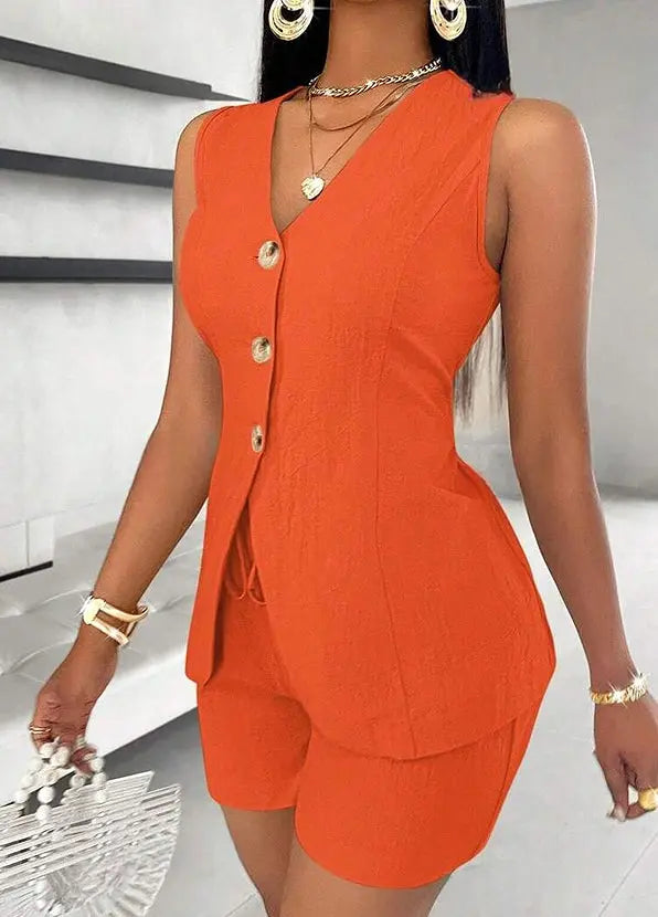 Ensemble Femme Veste et Short Assorti - BMYANY