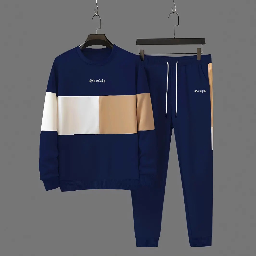 Ensemble Sport Loisir Homme Imprimé Simple Tendance - BMYANY