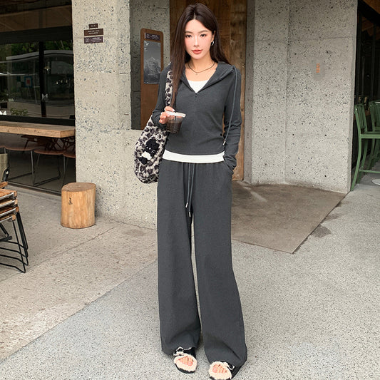 Ensemble Sweatwear Sport Femme Pantalon Décontracté - BMYANY