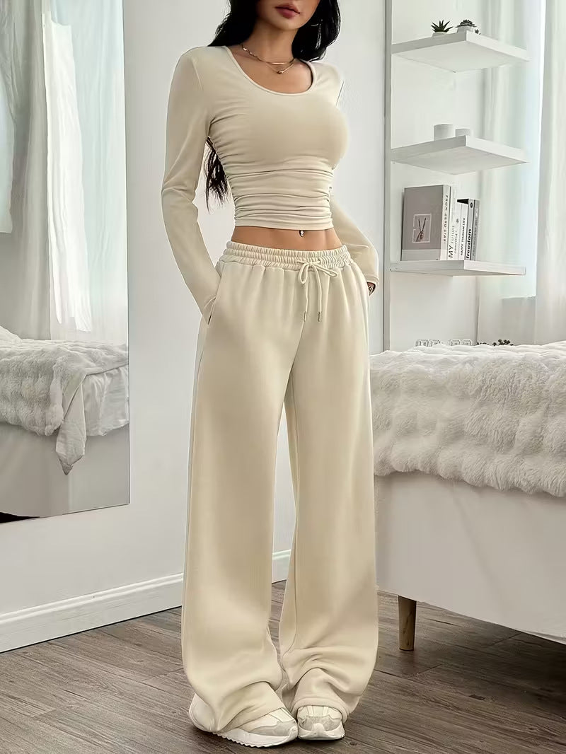 Ensemble de jogging deux pièces confortable pour femme - BMYANY
