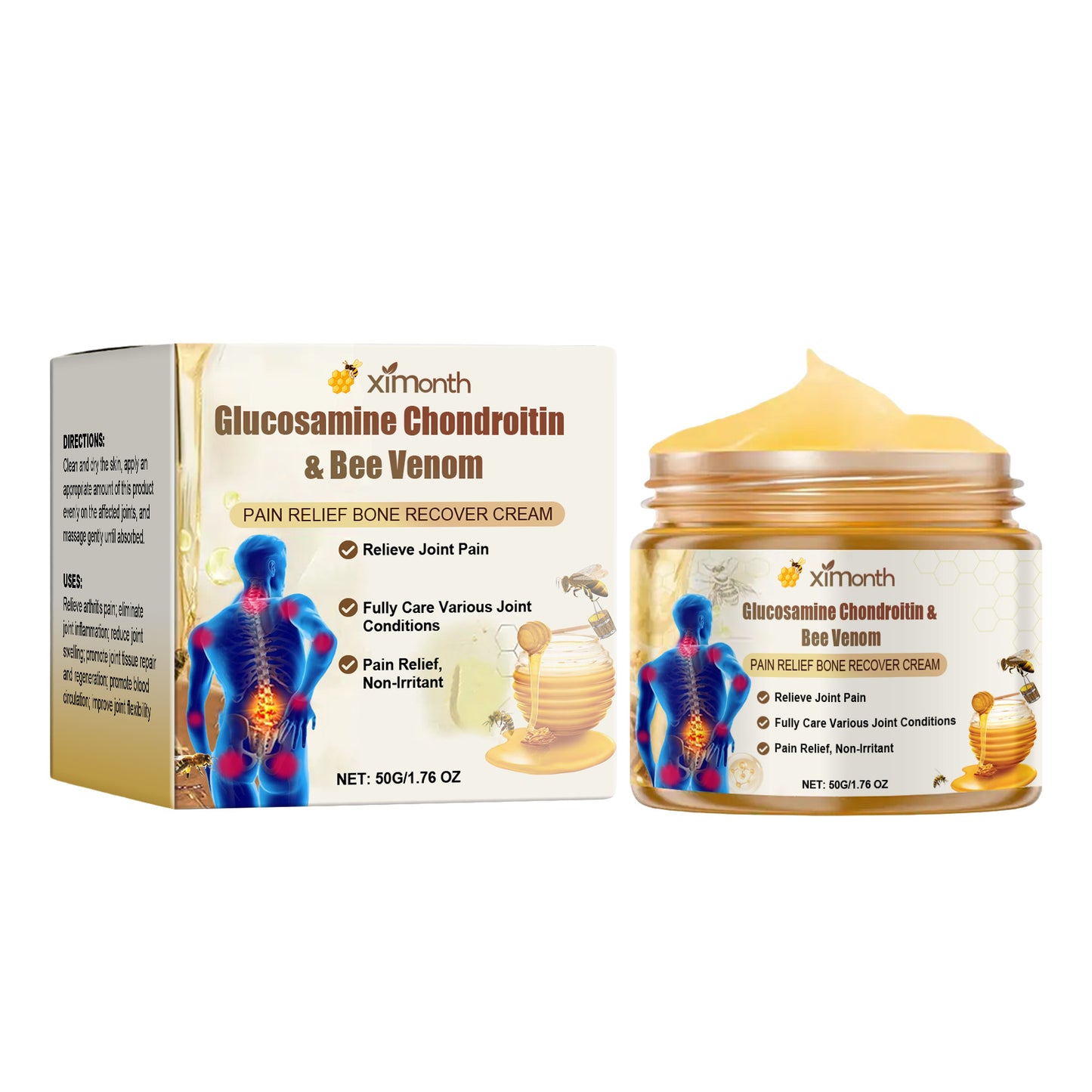 Gel Articulaire au Venin d’Abeille Soulagement Douleurs - BMYANY