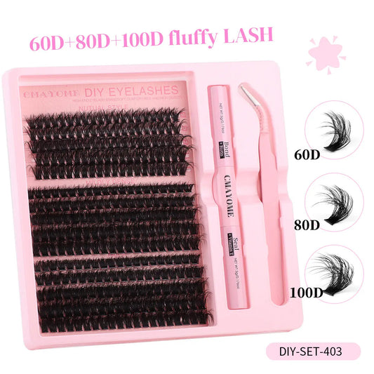 Kit Extension Cils DIY Individuels en Grappe - BMYANY