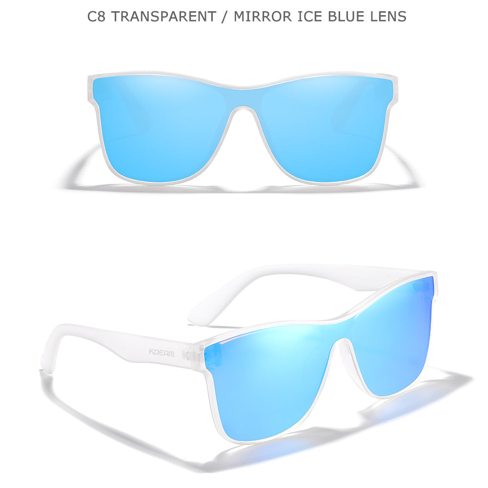 Lunettes de Soleil Polarisées HD Sport Monobloc - BMYANY