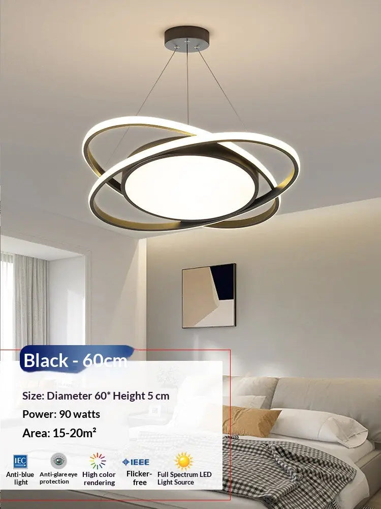 The Restaurant's Chandelier Is Simple And Modern - BMYANY