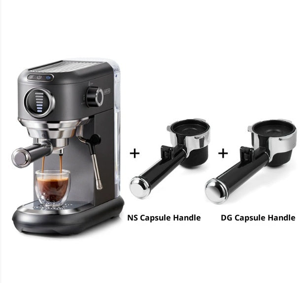 Machine à Café Espresso Automatique avec Mousseur à Lait Vapeur - BMYANY